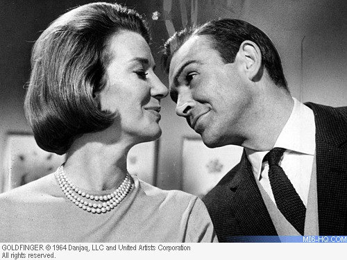 Lois Maxwell as Miss Moneypenny