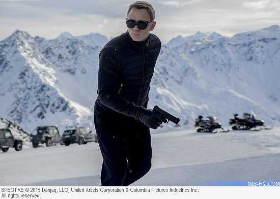 James Bond films SPECTRE in Solden