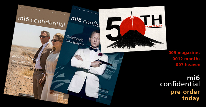 MI6 Confidential James Bond magazines