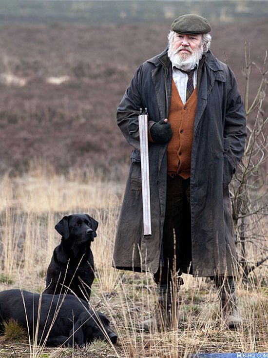 Albert Finney as Kincade in the 2012 James Bond film Skyfall