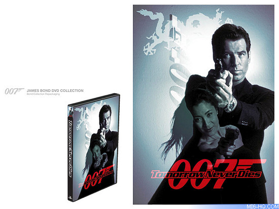 James Bond DVD packaging concept design