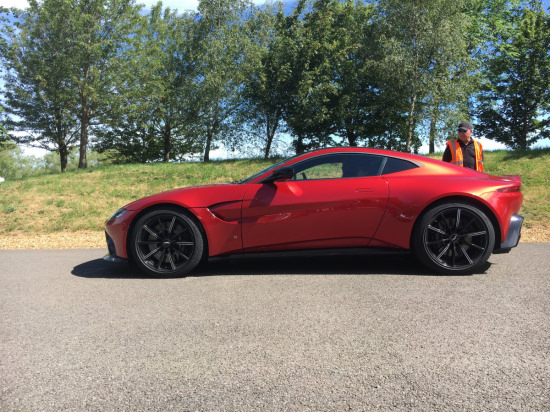 Aston Martin driving day David Leigh