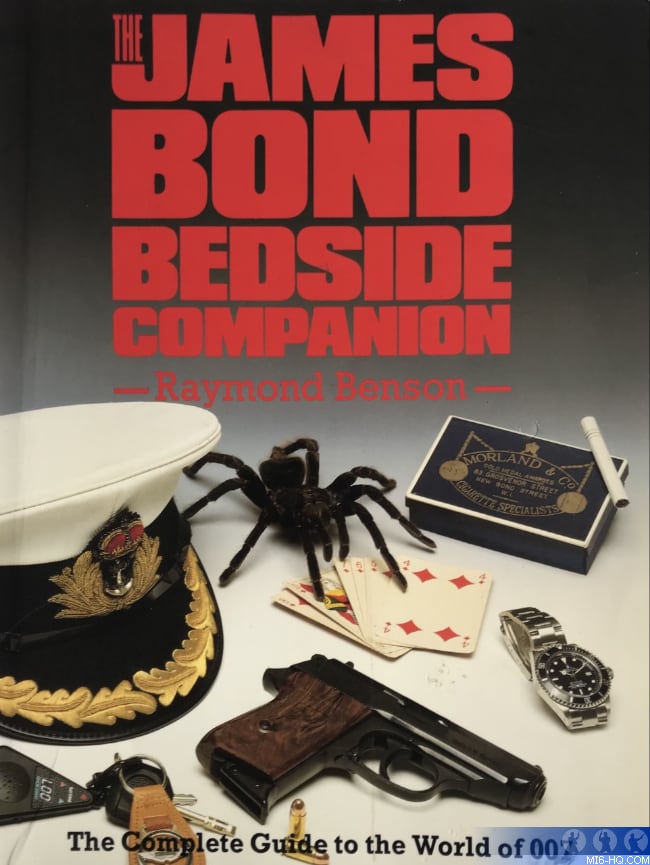 UK Cover art for The James Bond Bedside Companion