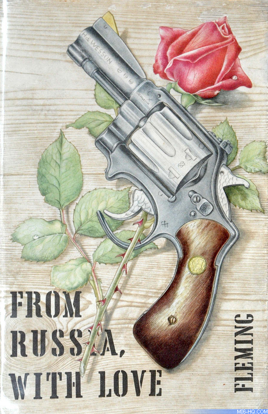 Ian Fleming From Russia With Love cover by Richard Chopping