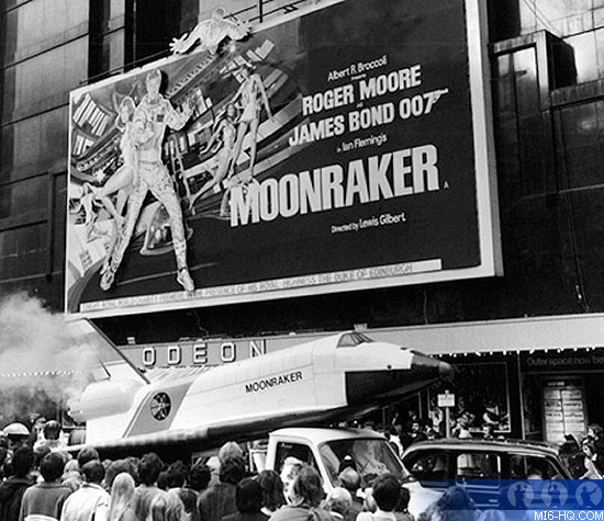 James Bond Moonraker Premiere