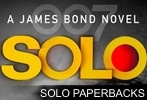 SOLO By William Boyd, new James Bond continuation novel