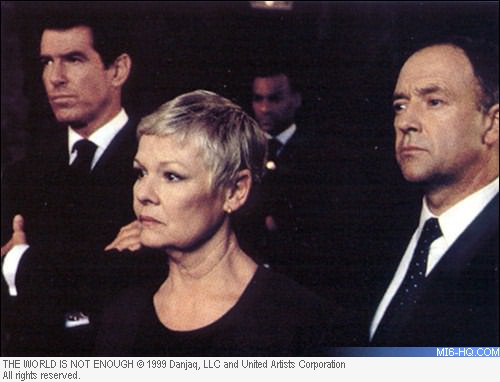 Pierce Brosnan, Judi Dench and Michael Kitchen