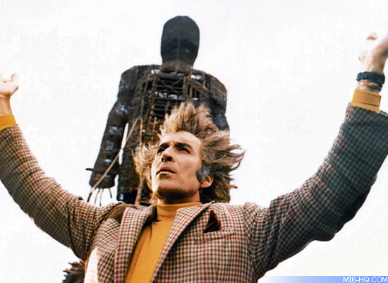 Christopher Lee in The Wicker Man