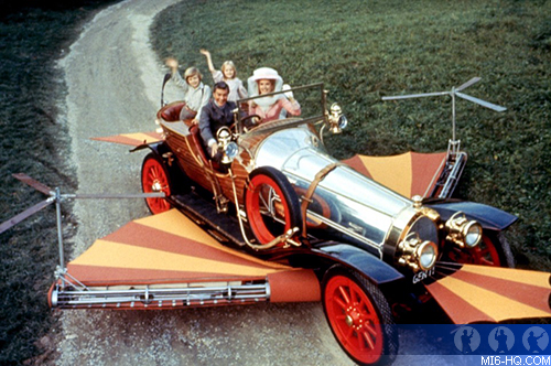 Chitty Chitty Bang Bang designed by Ken Adam