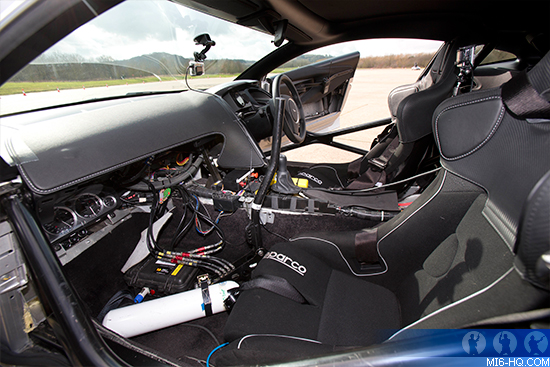 Aston Martins at Millbrook for SPECTRE DVD launch