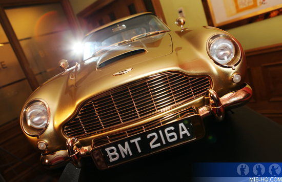 James Bond Aston Martin DB5 Goldfinger Christies auction winner.