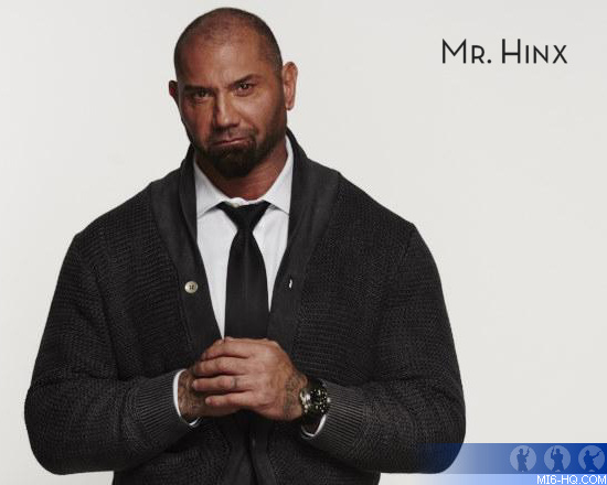 Dave Bautista as Mr. Hinx